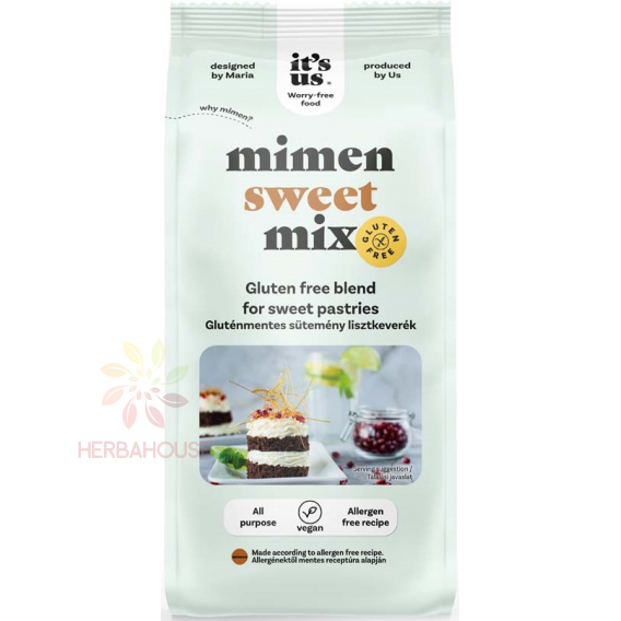 Obrázok pre Naturbit It's us Mimen Sweet mix Amestec de faina fara gluten pentru coacere dulce (500g)