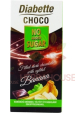 Obrázok pre Dibette Ciocolata neagra cu indulcitor umpluta cu crema cu aroma de banane (80g)